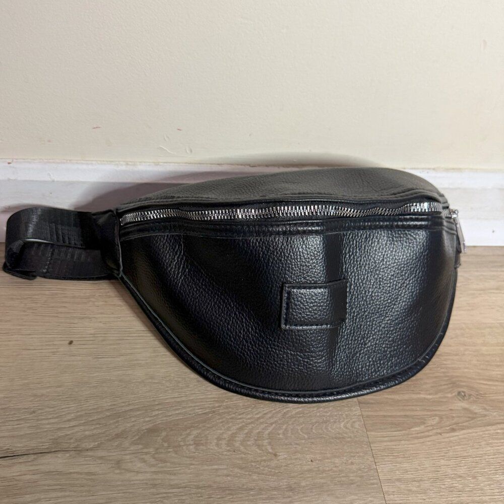 Faux Leather BeltBum Bag